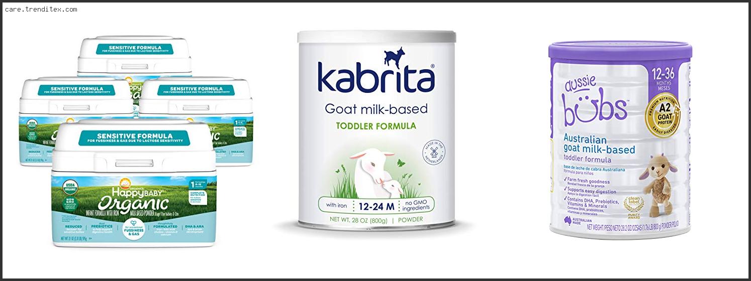Best Goat Milk Formula For Infants