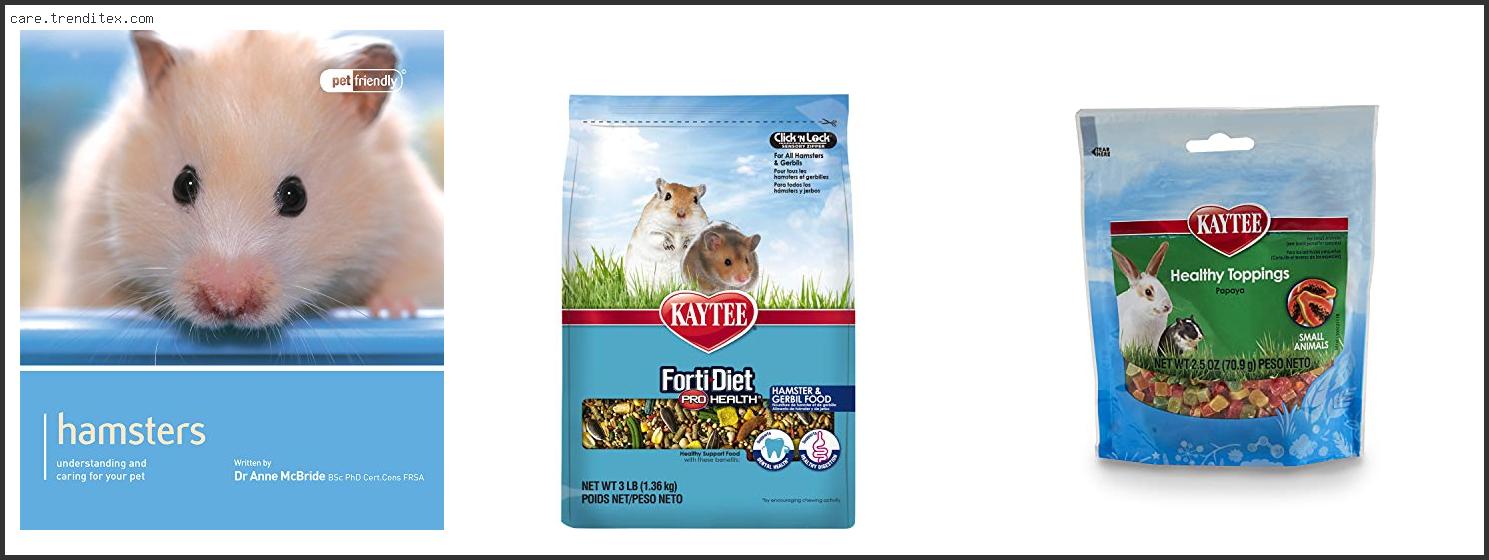 Best Syrian Hamster Food Uk