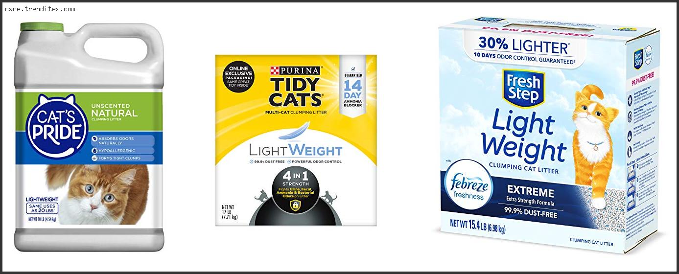 Best Light Weight Cat Litter