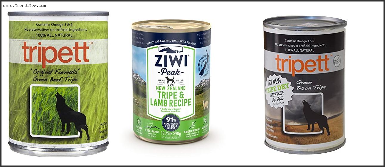 Best Canned Green Tripe For Dogs