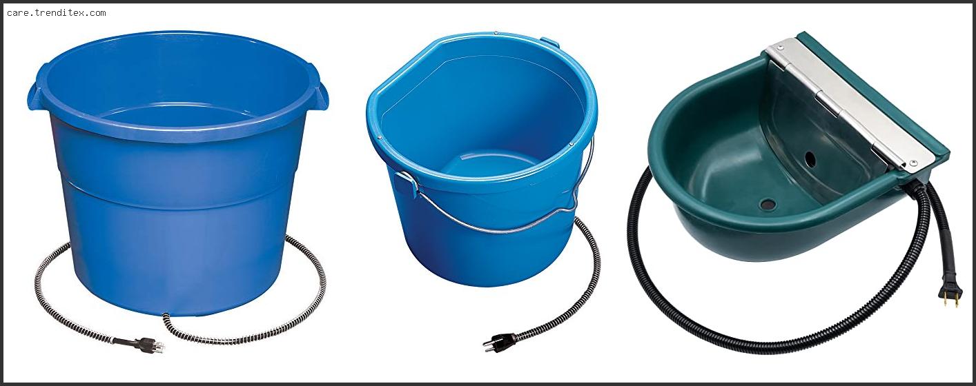 Best Heated Water Buckets For Horses