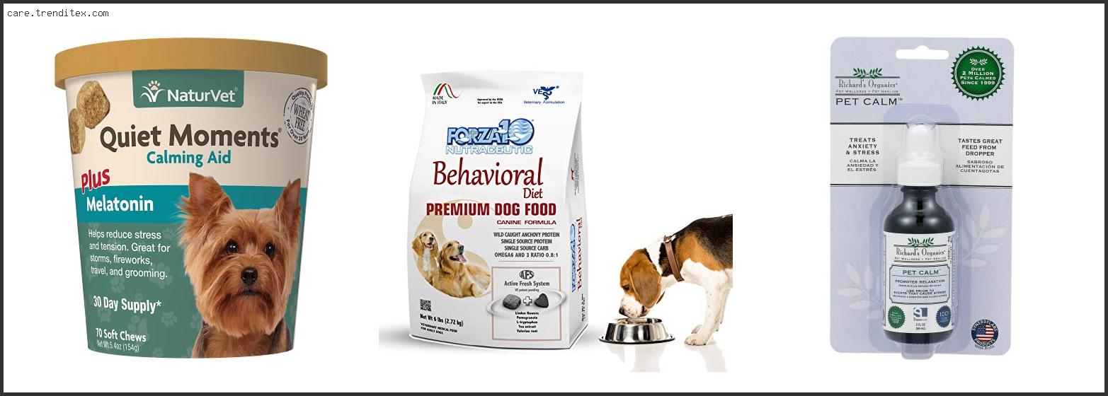 Best Dog Food To Calm Dogs