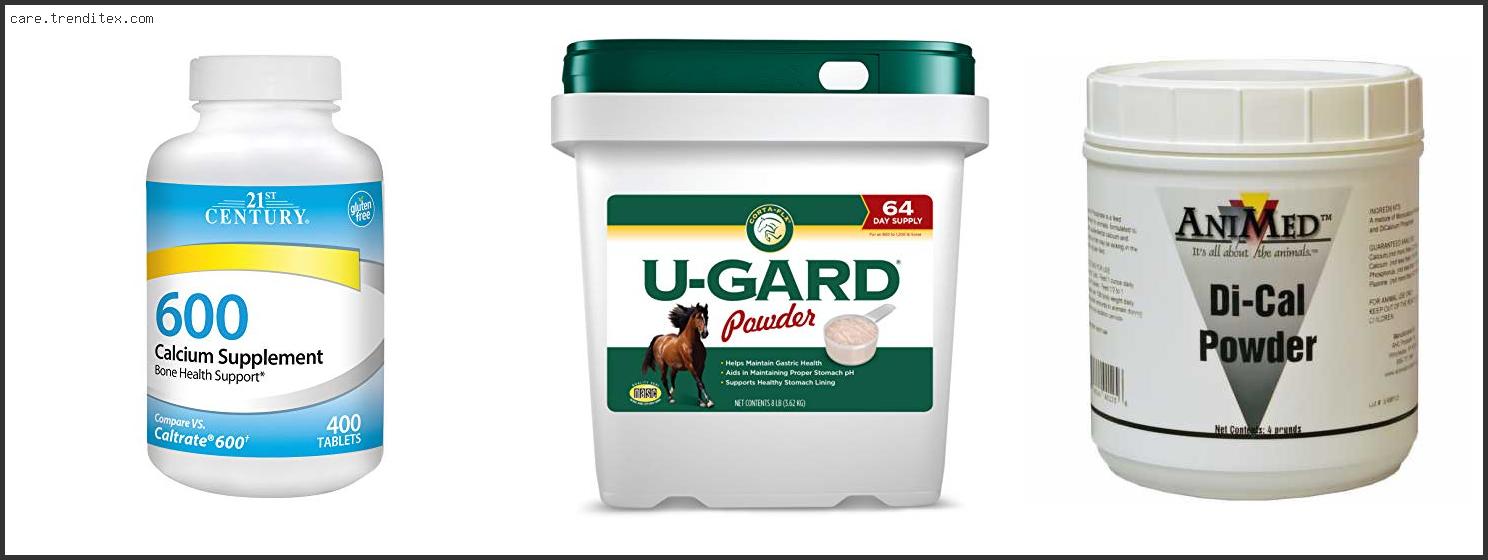 Best Calcium Supplement For Horses