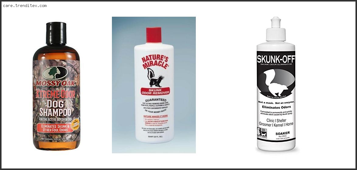 Best Shampoo For Skunked Dog