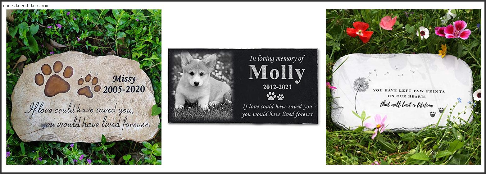 Best Pet Memorial Stones