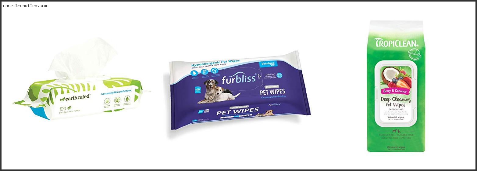 Best Pet Cleaning Wipes