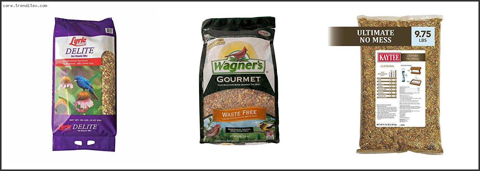 Best No Waste Bird Seed