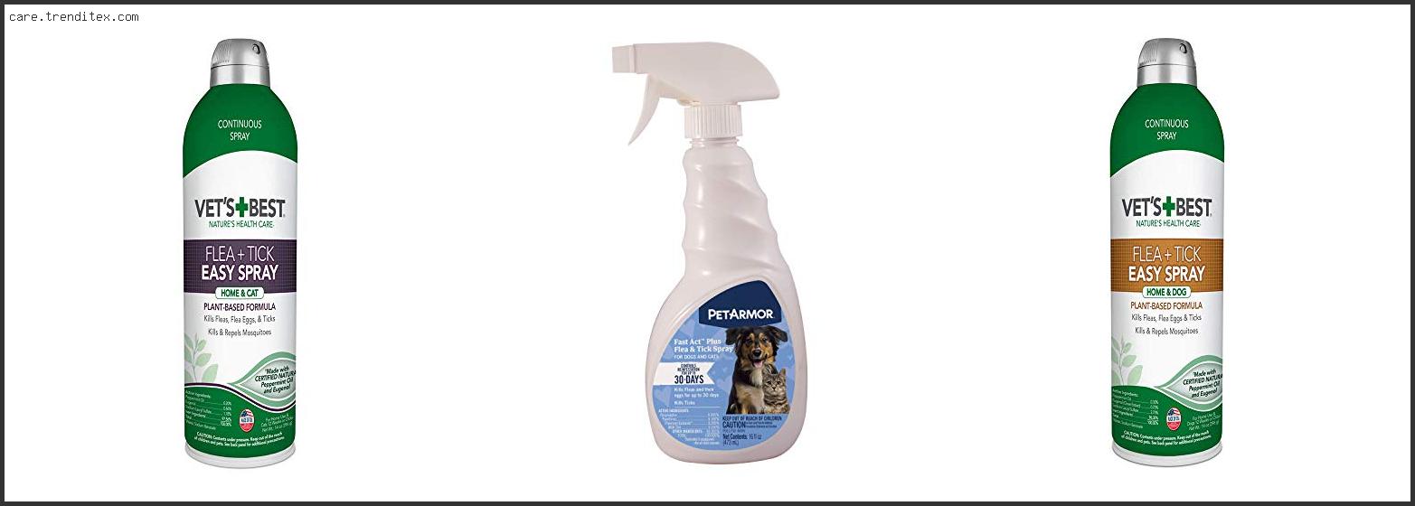 Best Flea Spray For Dogs And Cats