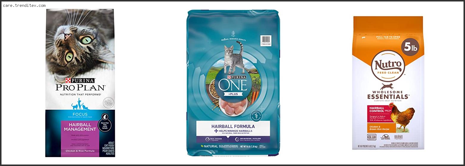 Best Hairball Control Cat Food