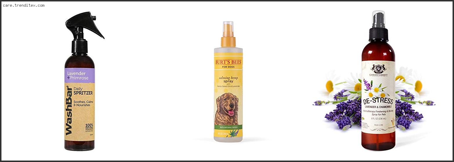 Best Calming Spray For Dogs