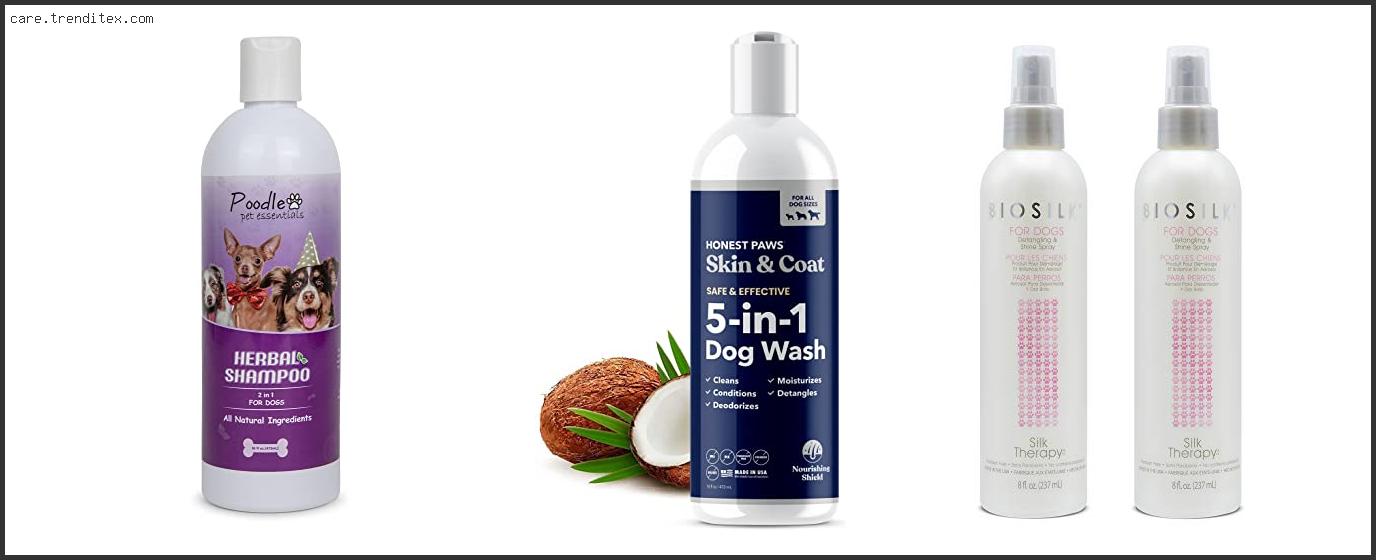Best Dog Shampoo And Conditioner For Poodles