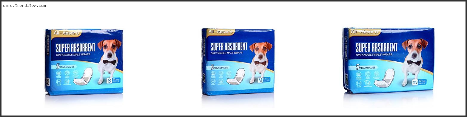 Best Disposable Male Dog Wraps