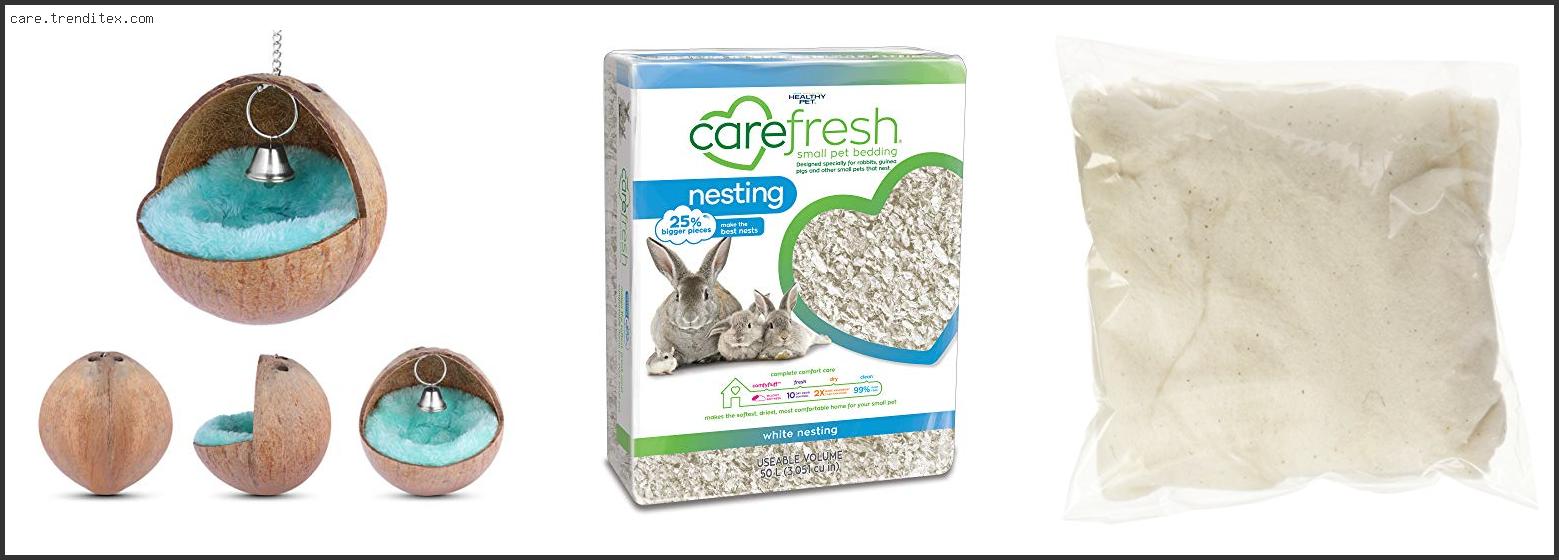 Best Nesting Material For Hamsters