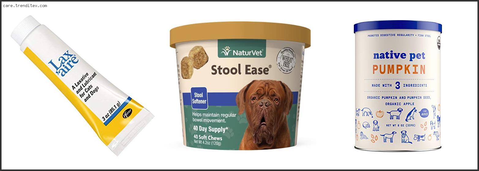 Best Stool Softener For Dogs