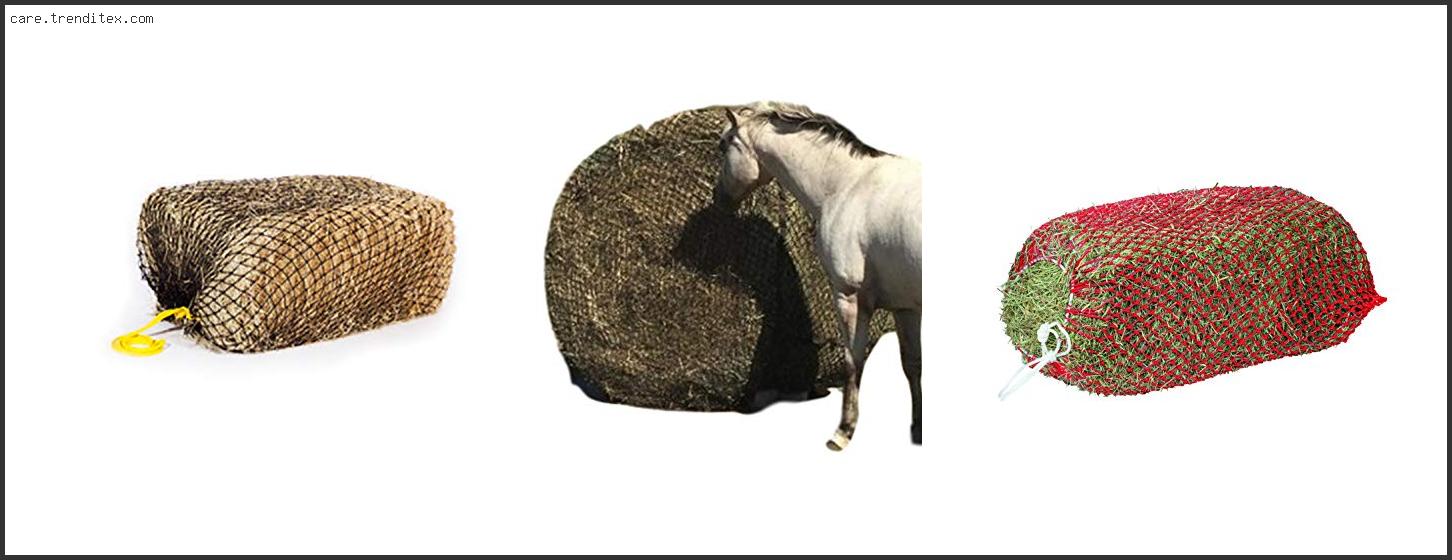 Best Round Bale Hay Net For Horses