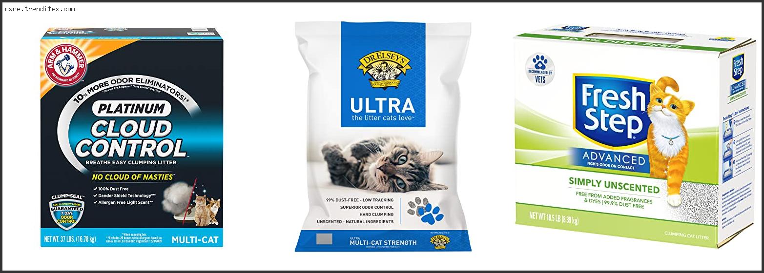 Best Dustless Clumping Cat Litter