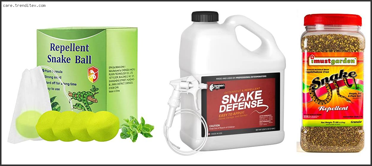 Best Snake Repellent For Yards