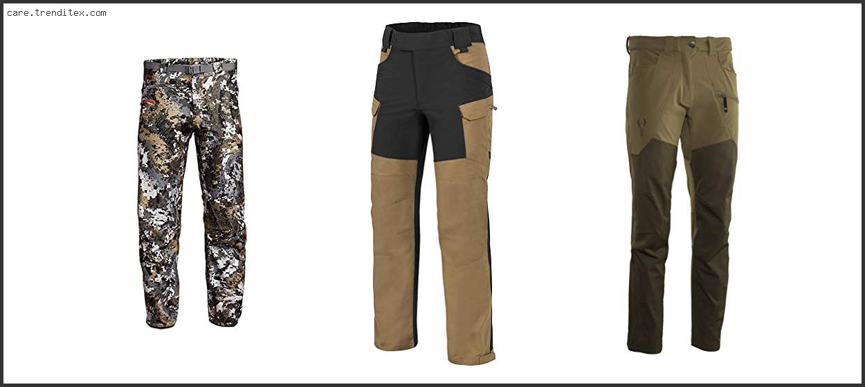 Best Bird Hunting Pants