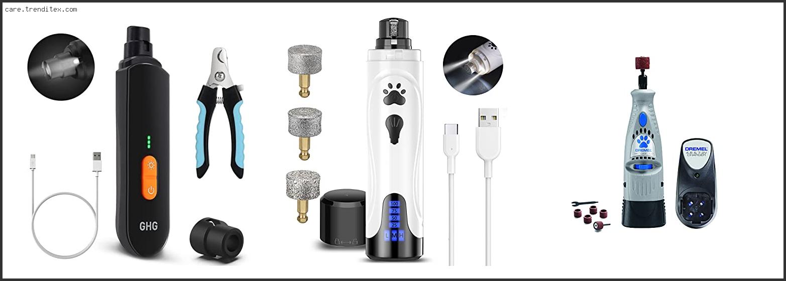 Best Nail Grinder For Small Dogs