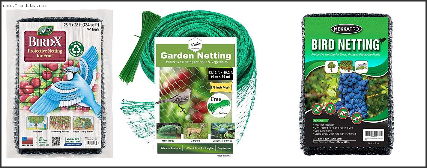 Best Bird Netting For Cherry Trees