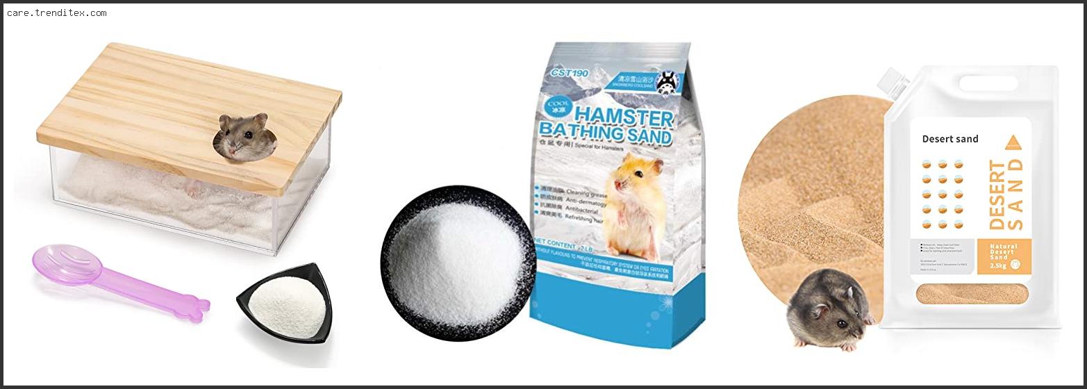 Best Sand For Hamsters