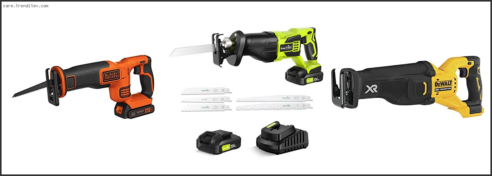 Best Battery Powered Reciprocating Saw