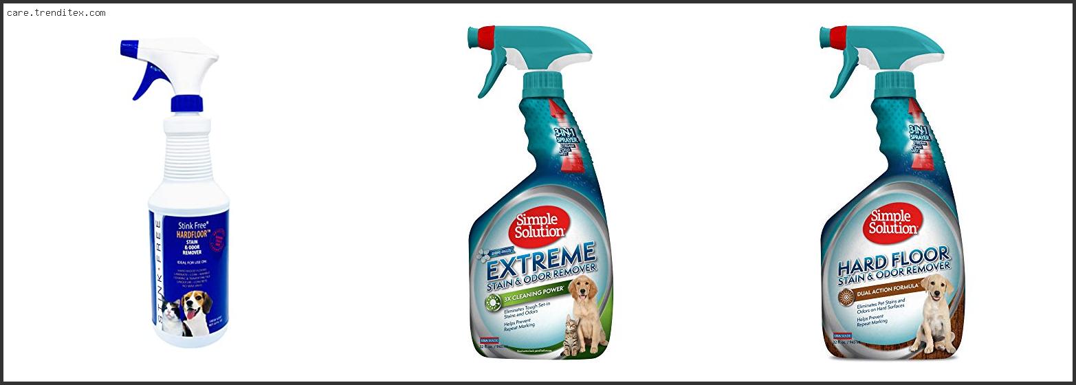 Best Pet Odor Remover For Hardwood Floors