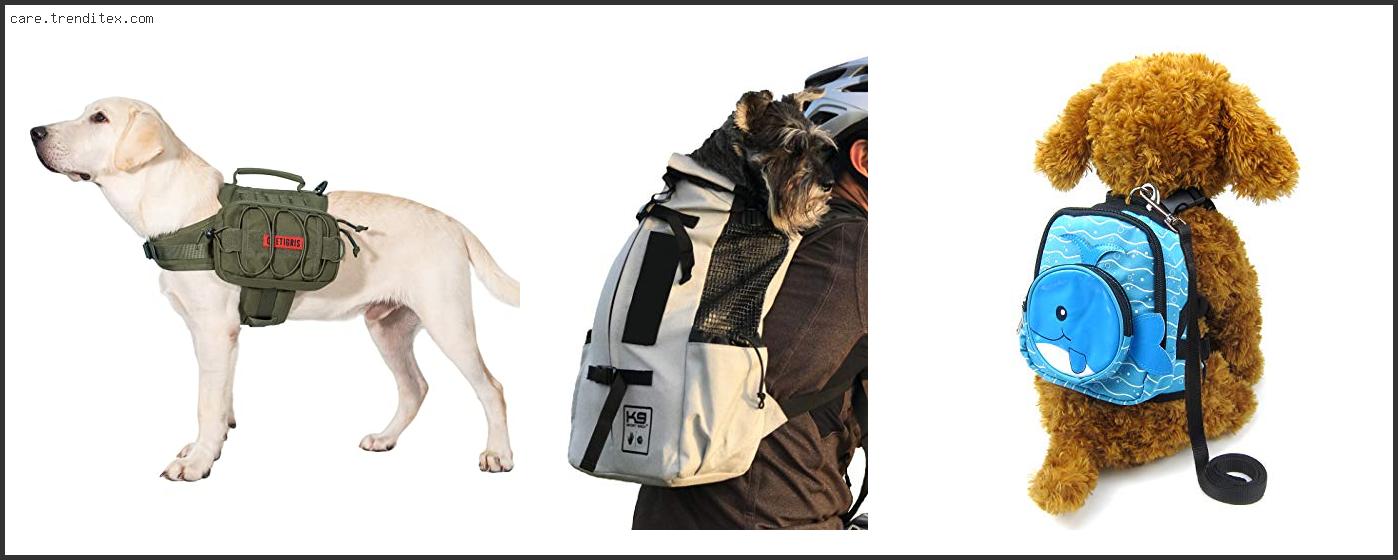 Best Dog Harness Backpack