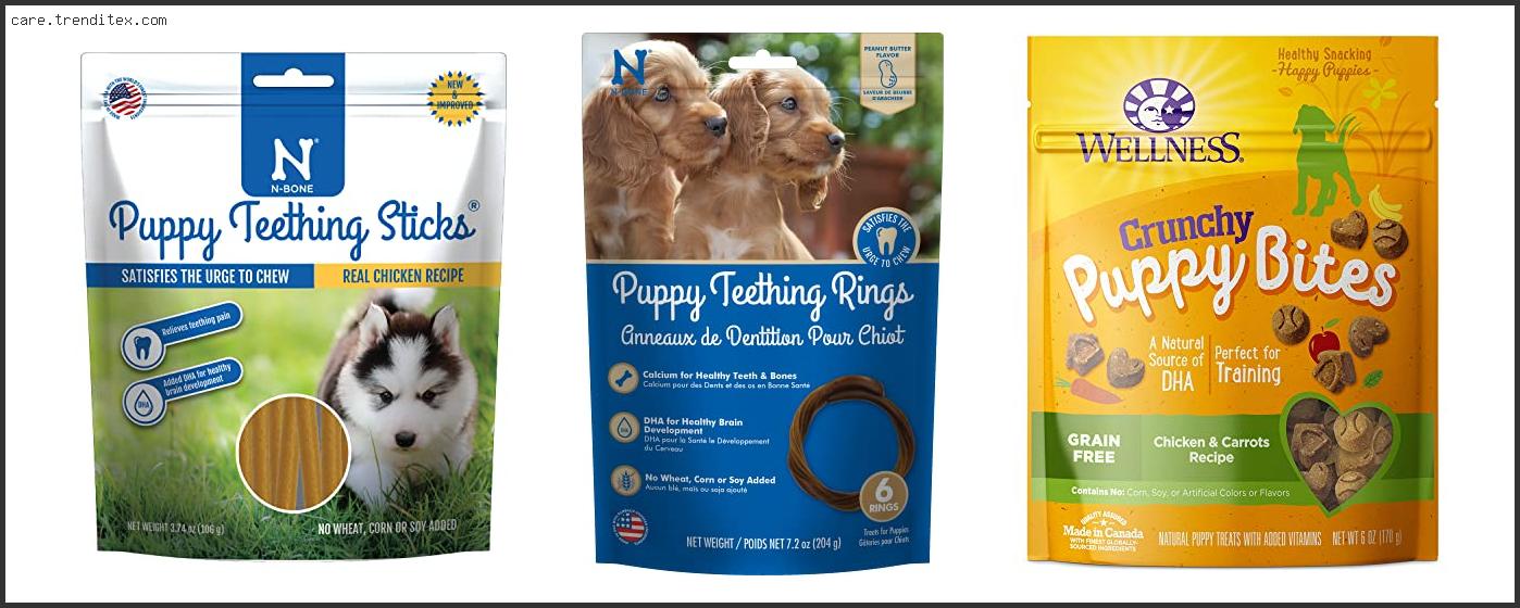 Best Dog Treats For Teething Puppies