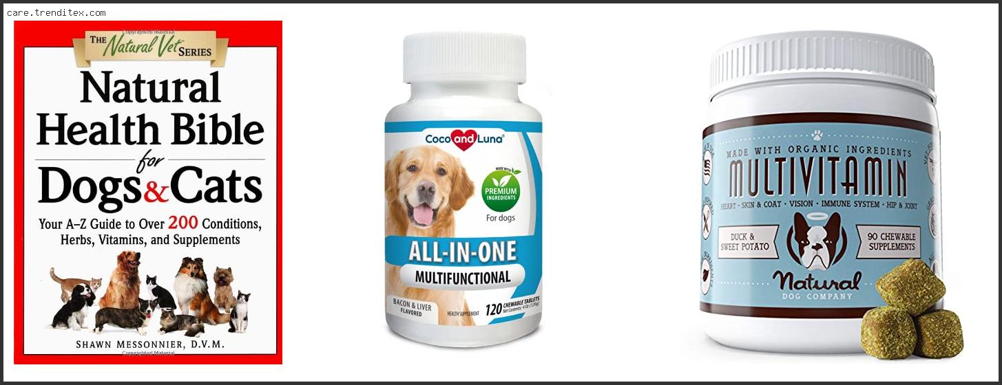 Best Natural Vitamins For Dogs