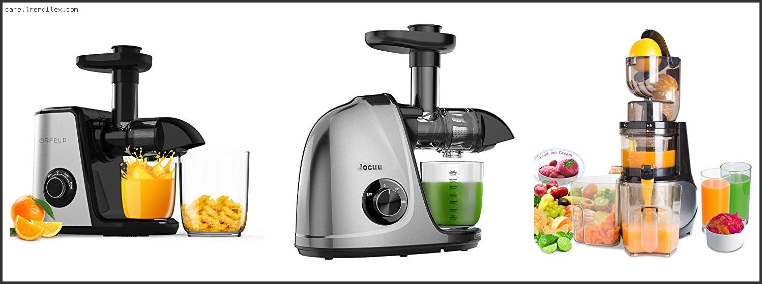 Best Masticating Juicer Easy To Clean