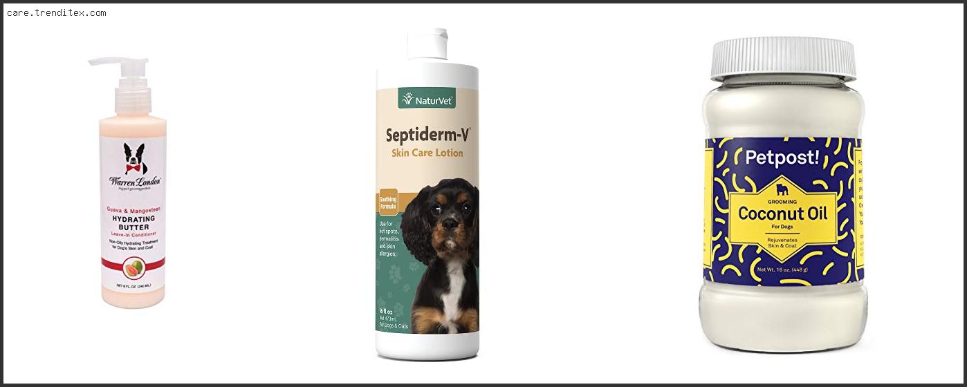 Best Lotion For Dogs Dry Skin