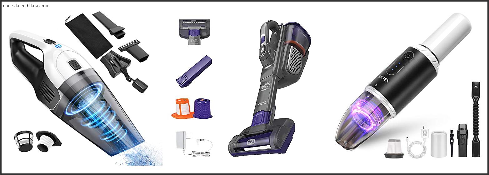 Best Cordless Car Vacuum For Pet Hair