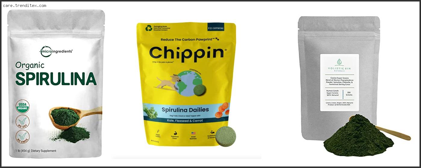 Best Spirulina For Dogs