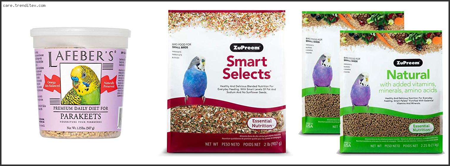 Best Pellet Food For Budgies