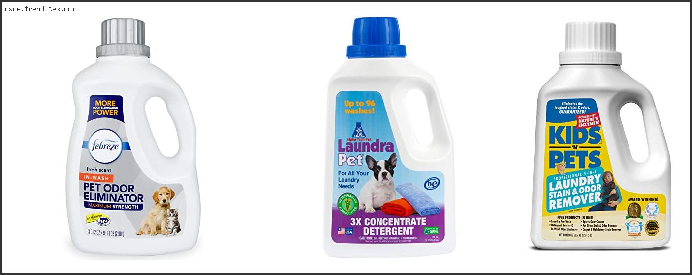 Best Detergent For Pet Odors