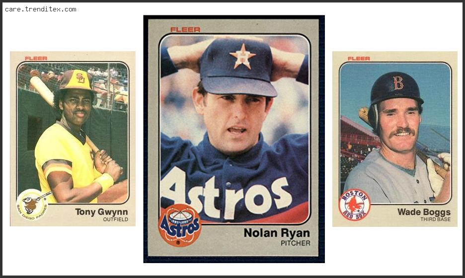 Best 1983 Fleer Baseball Cards