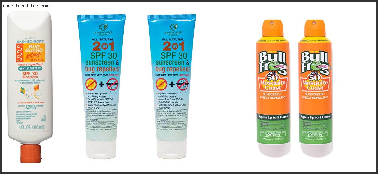 Best Sunscreen With Insect Repellent