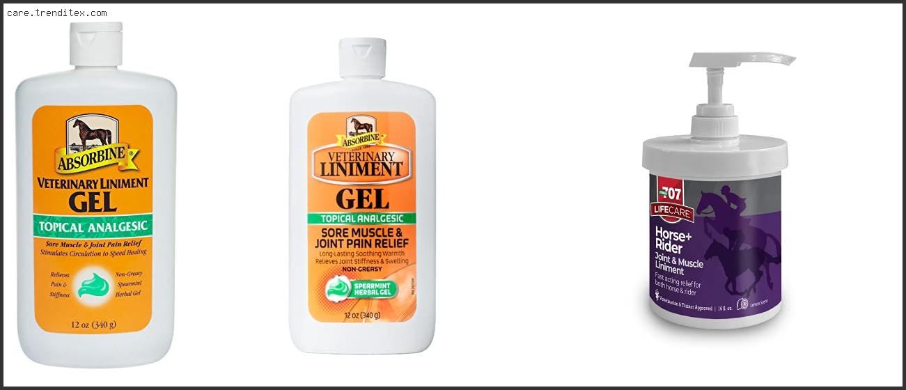 Best Horse Liniment For Humans